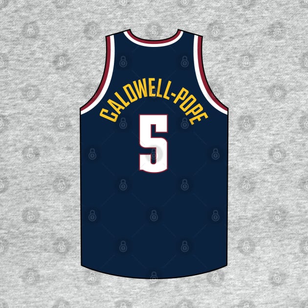 Kentavious Caldwell-Pope Denver Jersey Qiangy by qiangdade